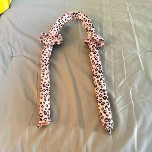Heatless curls, Leopard Print Hair Accessory D21